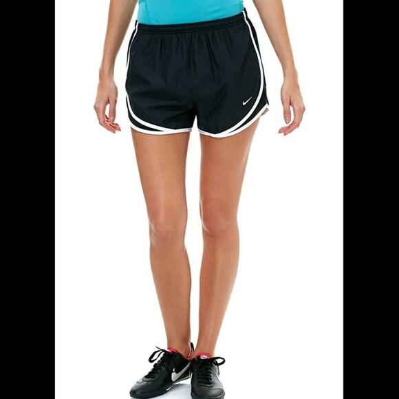 Nike Dri-Fit Tempo Black Athletic Running Shorts - Picture 9 of 9